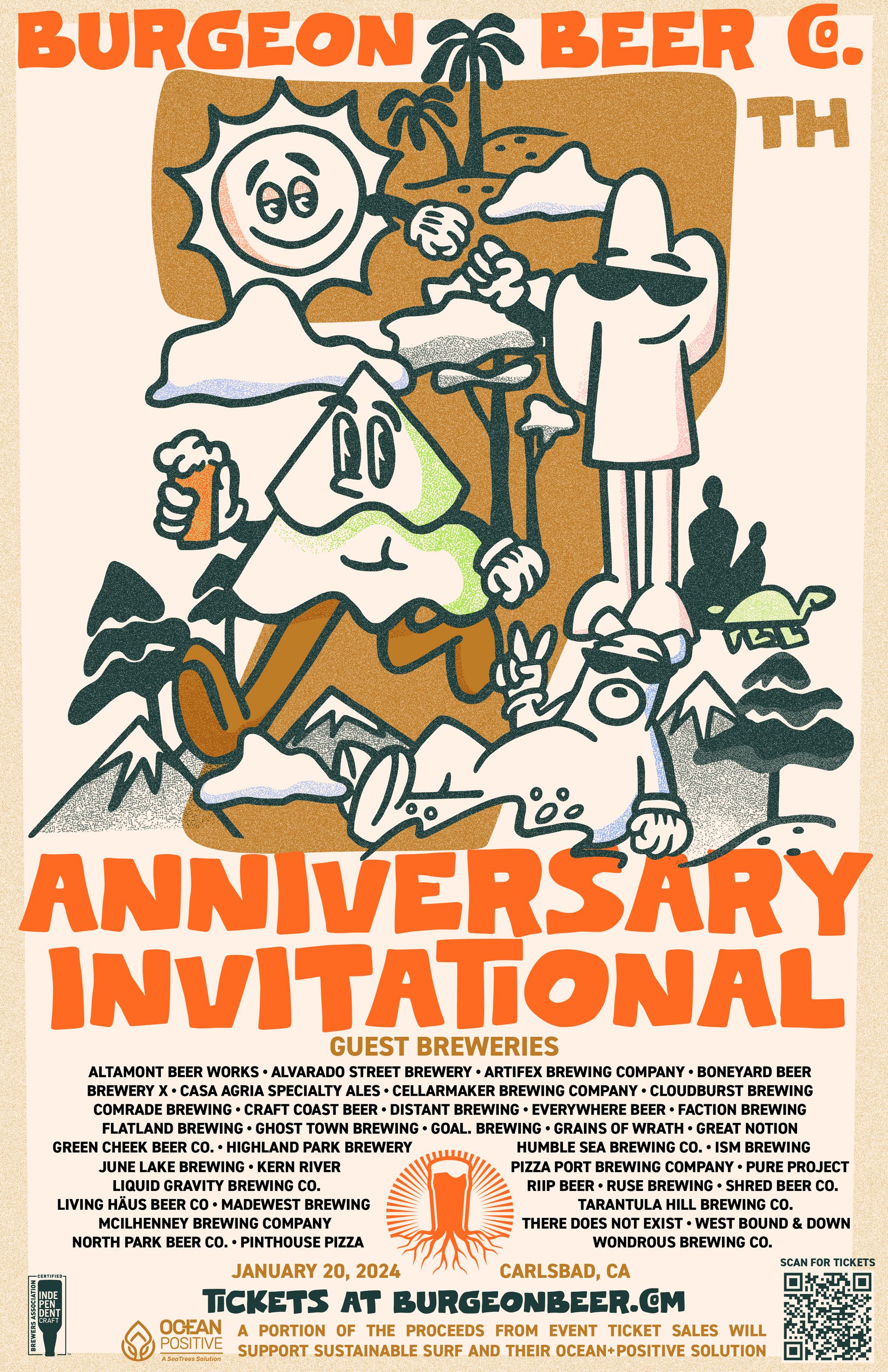 Join us for Burgeon's Seventh Anniversary Invitational!