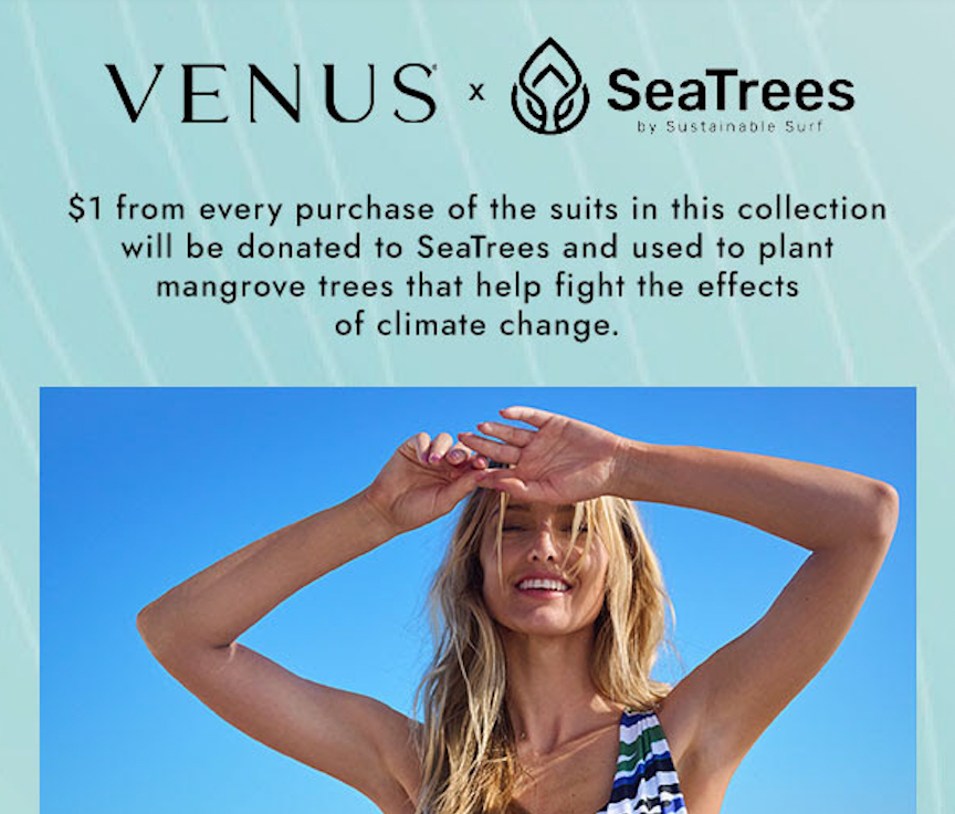 Venus Plants SeaTrees for Oceans Month! 🌊🌱