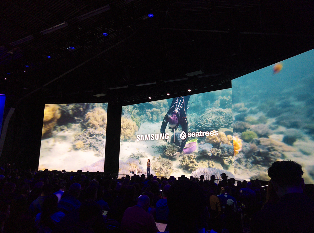 Seatrees Takes the Stage at Galaxy Unpacked