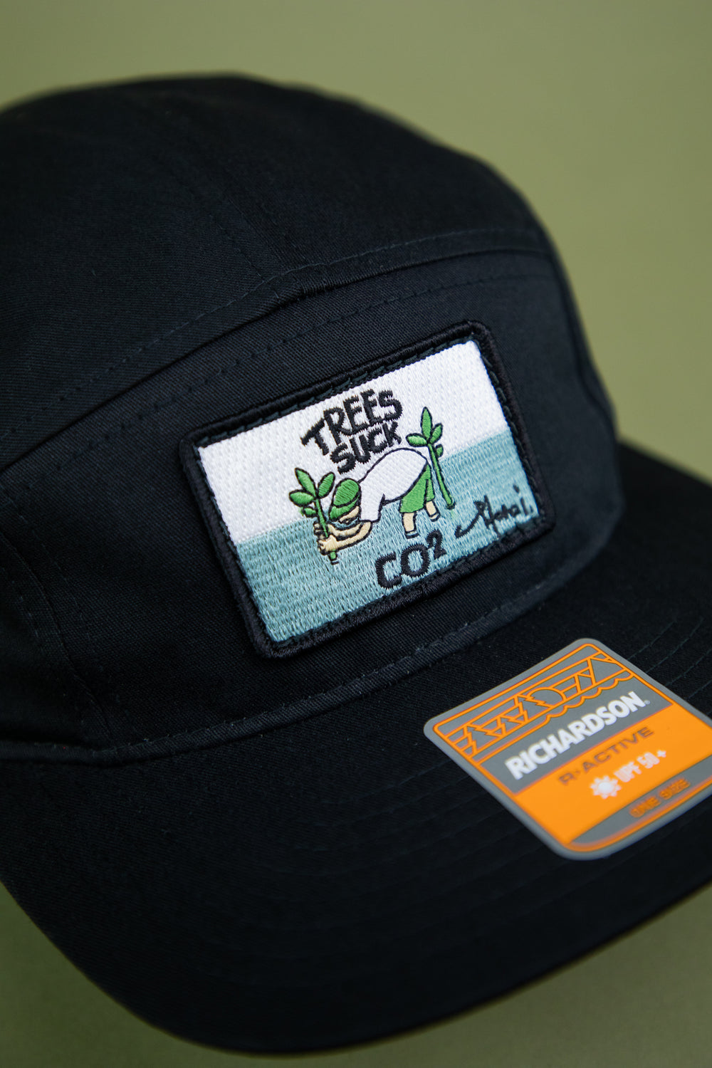 SeaTrees - Trees Suck CO2 5-Panel Hat